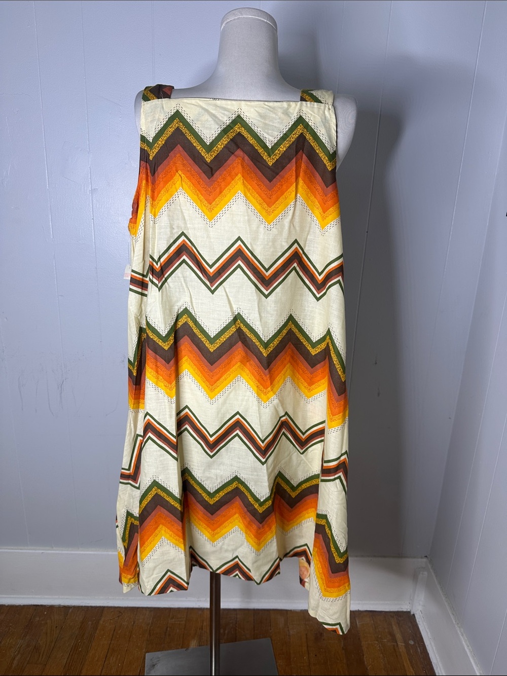 Vintage Bold 60s Deadstock Tent Dress Volup